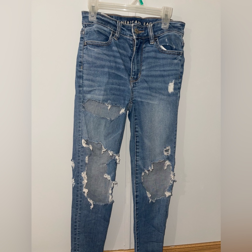 American Eagle Ripped Skinny Jeans
